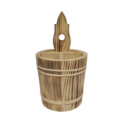 Przybornik drewniany na sztućce